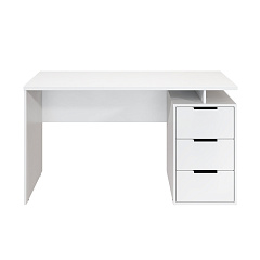 Стол С-407 белый структурный/меренга (1350*600)