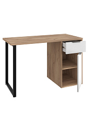 Стол С-408 дуб крафт золотой/меренга