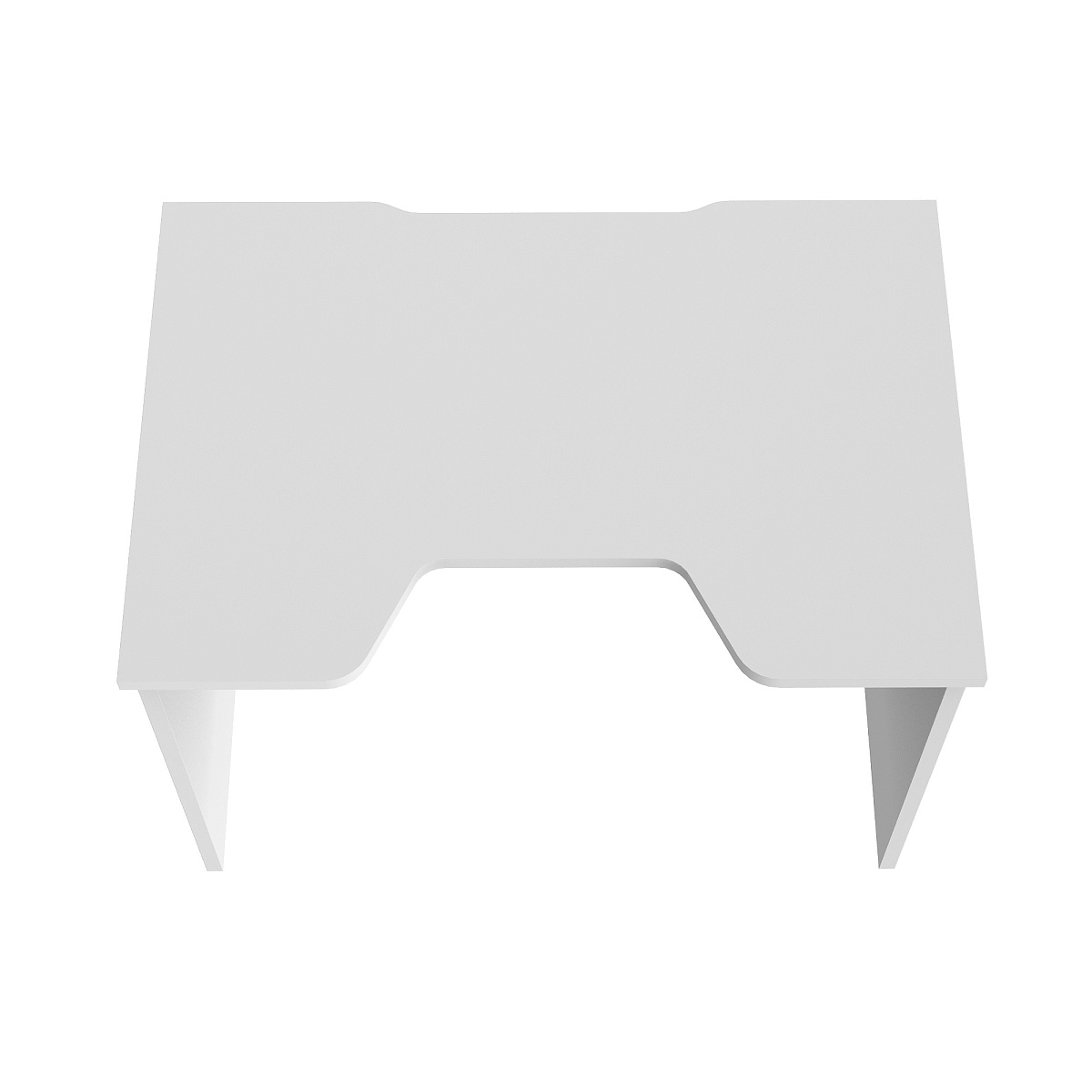 Геймерский стол С-241 белый/белый (1100х750)