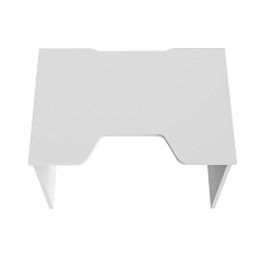 Геймерский стол С-241 белый/белый (1100х750)