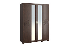 Шкаф «Монблан» МБ-25К комбинированный венге/орех шоколадный