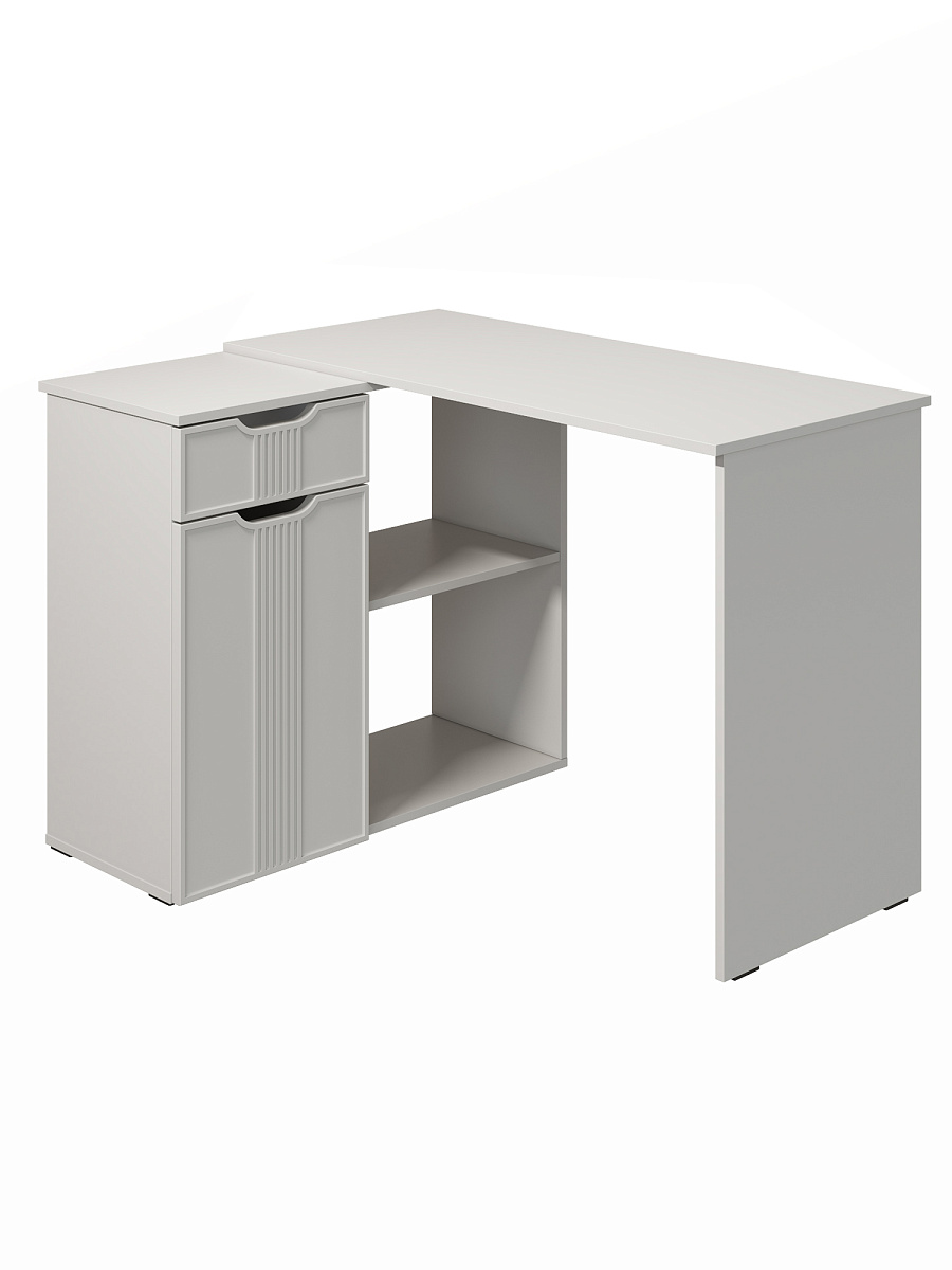 Стол угловой Эмилия ЭЛ-47 кашемир/шарли керамика