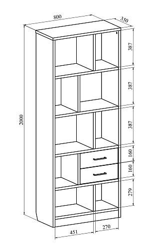 Набор мебели Виктория ВИ-007 дуб крафт золотой