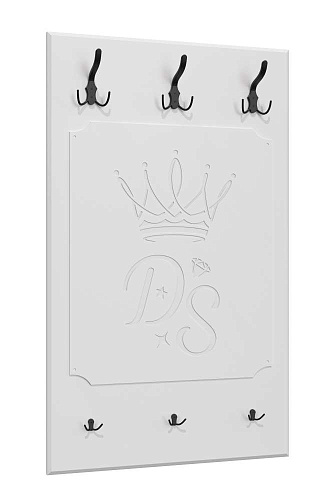 Вешалка ДримСтар ДС-32 белое дерево