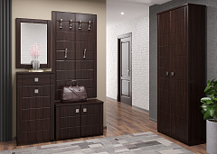 Гарнитур для прихожей Изабель ИЗ-007 орех темный
