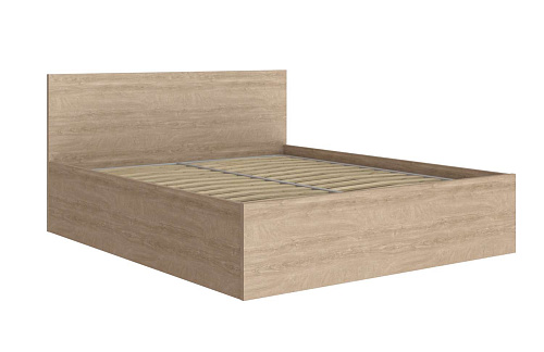 Кровать Анастасия АН-28К (1900x1400) дуб роше