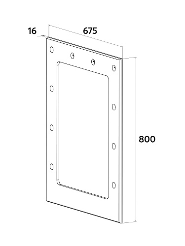 Зеркало ДримСтар ДС-40 риолит