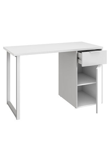 Стол С-418 белый структурный/меренга