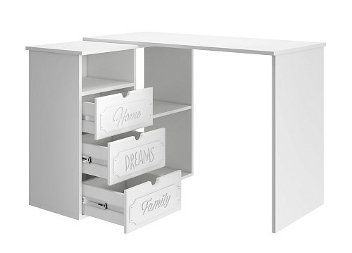 Стол угловой Дримстар ДС-5 белое дерево