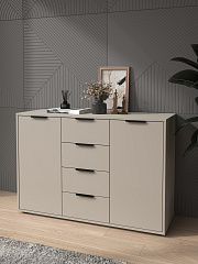 Комод Оптима ОП-17 глиняный серый/риолит