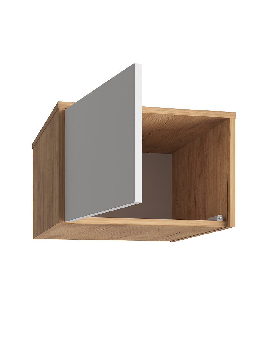 Антресоль Оптима ОП-10 дуб крафт золотой/меренга