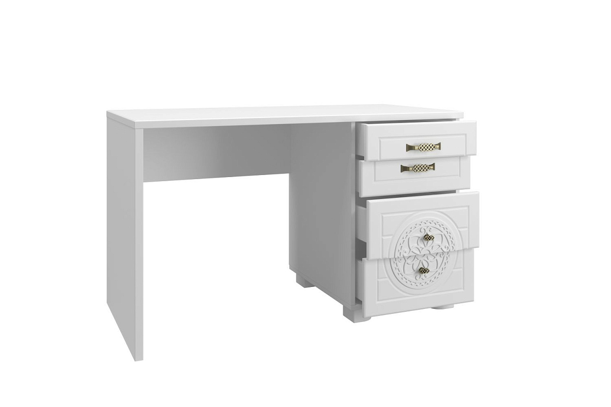 Стол письменный «Монблан» МБ-70К белое дерево