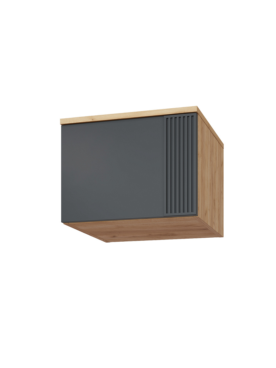 Антресоль Эмилия ЭЛ-50 дуб крафт золотой/графит