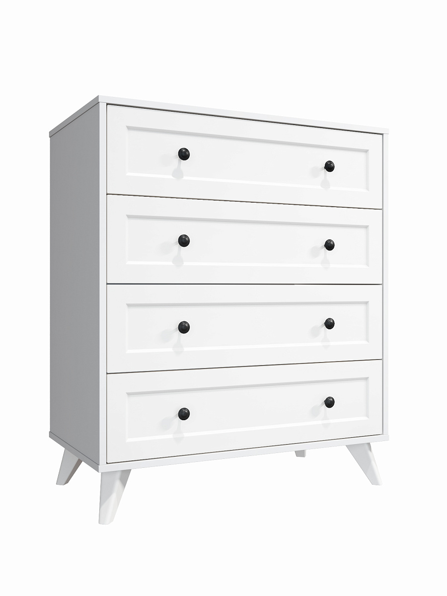 Комод Вильям ВМ-12 белый бриллиант/бланж