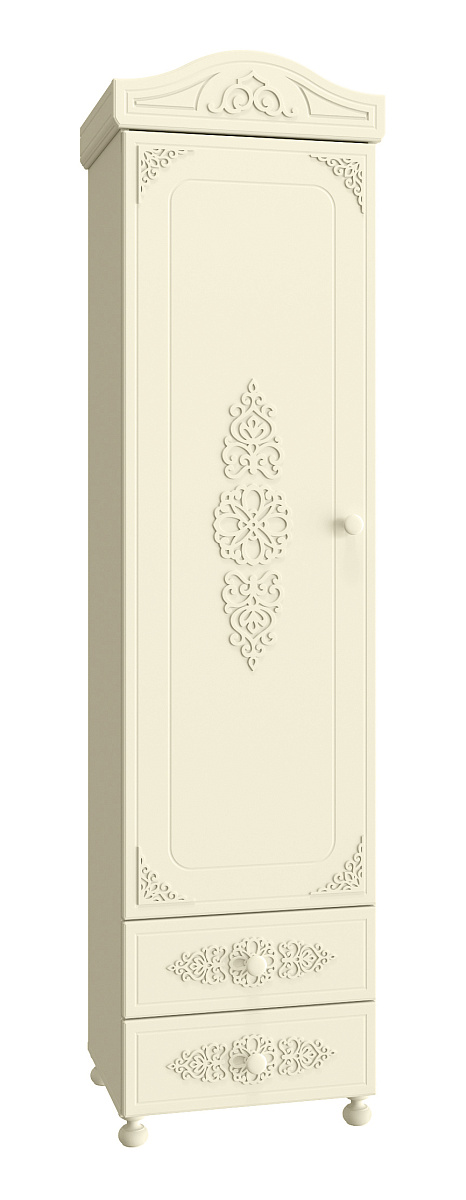 Шкаф-пенал Ассоль плюс АС-1 ваниль