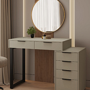 Глиняный серый - трендовый цвет мебели весны 2025