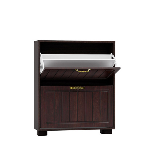 Тумба для обуви «Монблан» МБ-13 венге/орех шоколадный