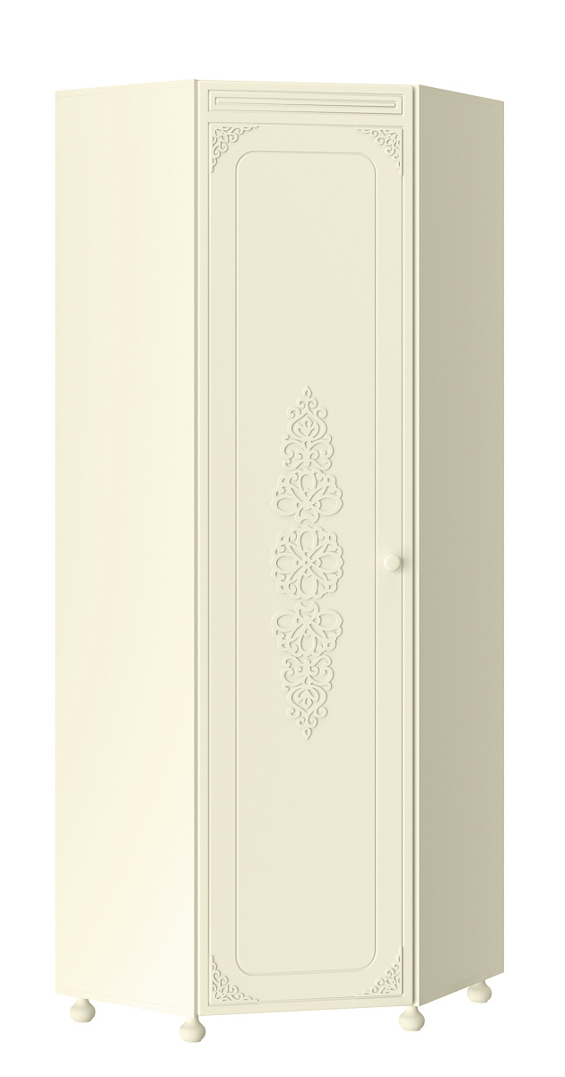 Шкаф угловой Ассоль плюс АС-52К (левый) ваниль