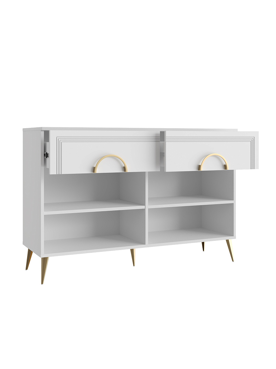 Комод Оливия ОЛ-21 белый бриллиант/бланж