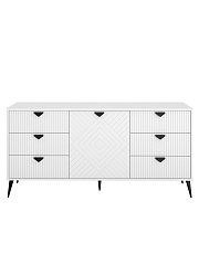 Комод Астрид АР-03 белый бриллиант/бланж