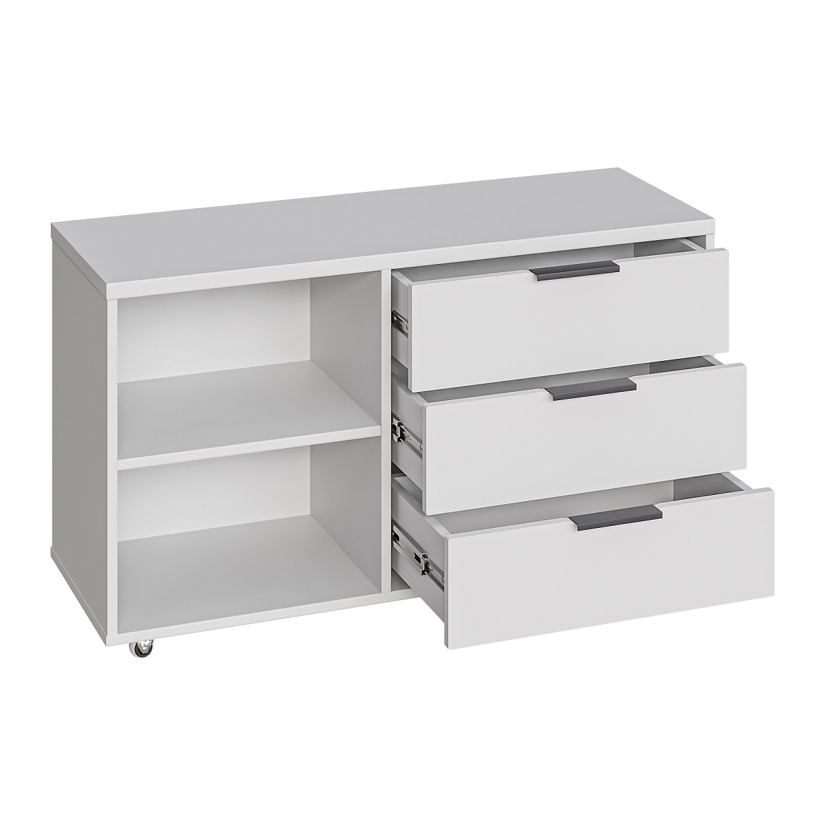 Тумба К-50 белый структурный/меренга