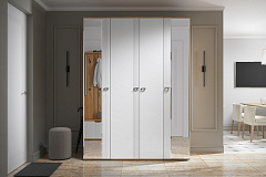 Пенал Эмилия ЭЛ-15К глухой дуб крафт золотой/меренга