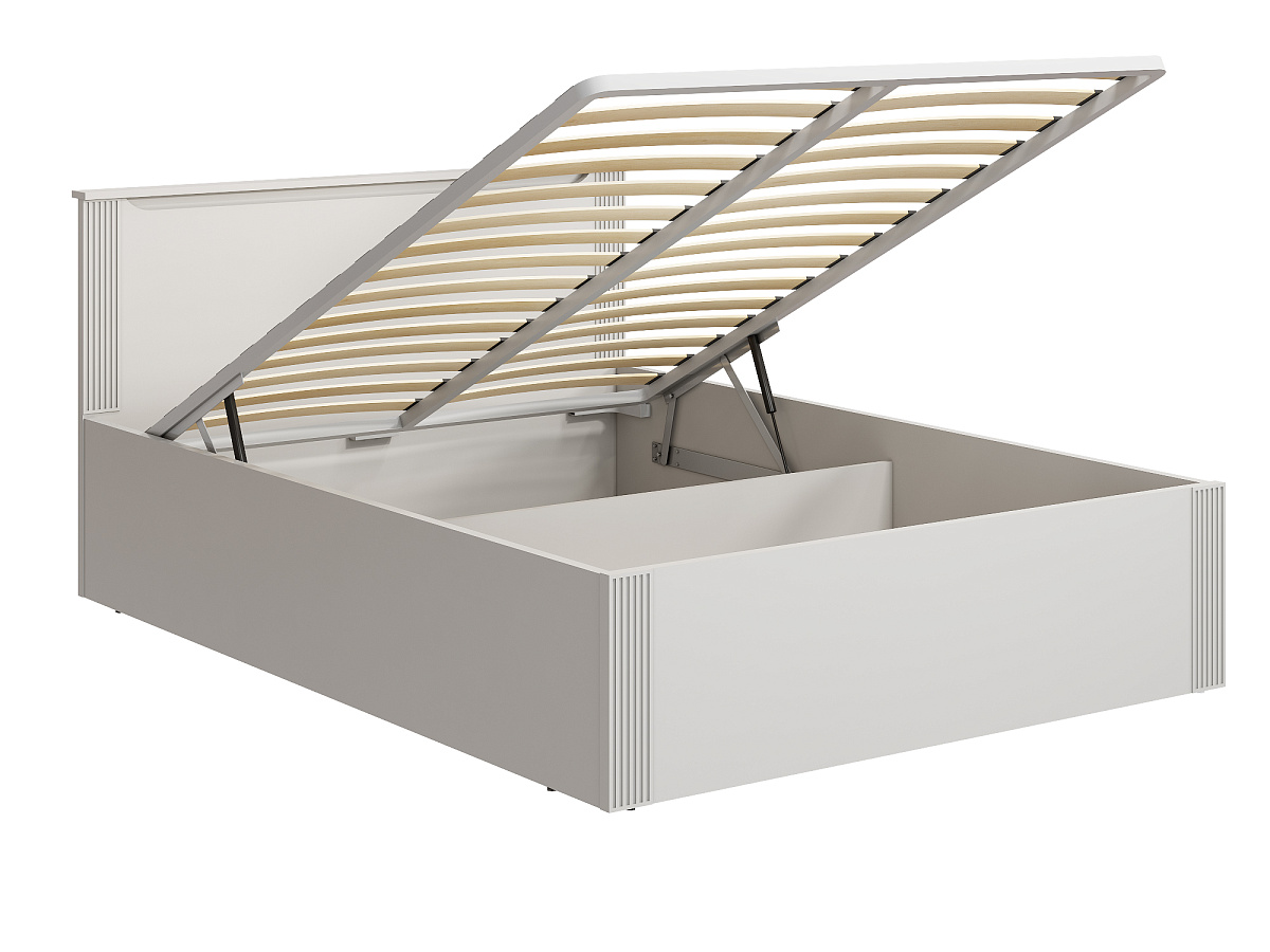 Кровать с ПМ Эмилия ЭЛ-33 (140х200) кашемир/шарли керамика