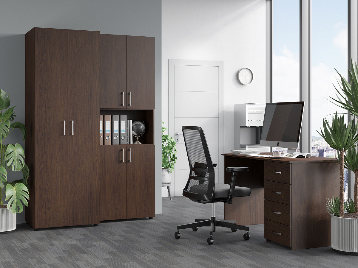 Шкаф-пенал ОФ-301К венге