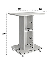 Тумба комбинированная К-31 северное дерево светлое