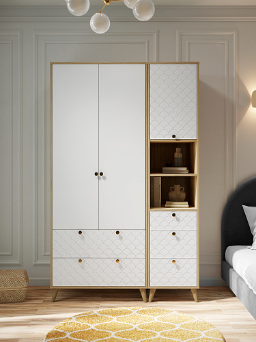 Пенал Велламо ВО-14 блэквуд ячменный/бланж