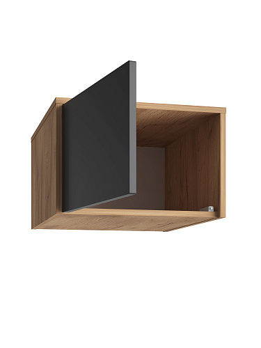 Антресоль Оптима ОП-10 дуб крафт золотой/графит