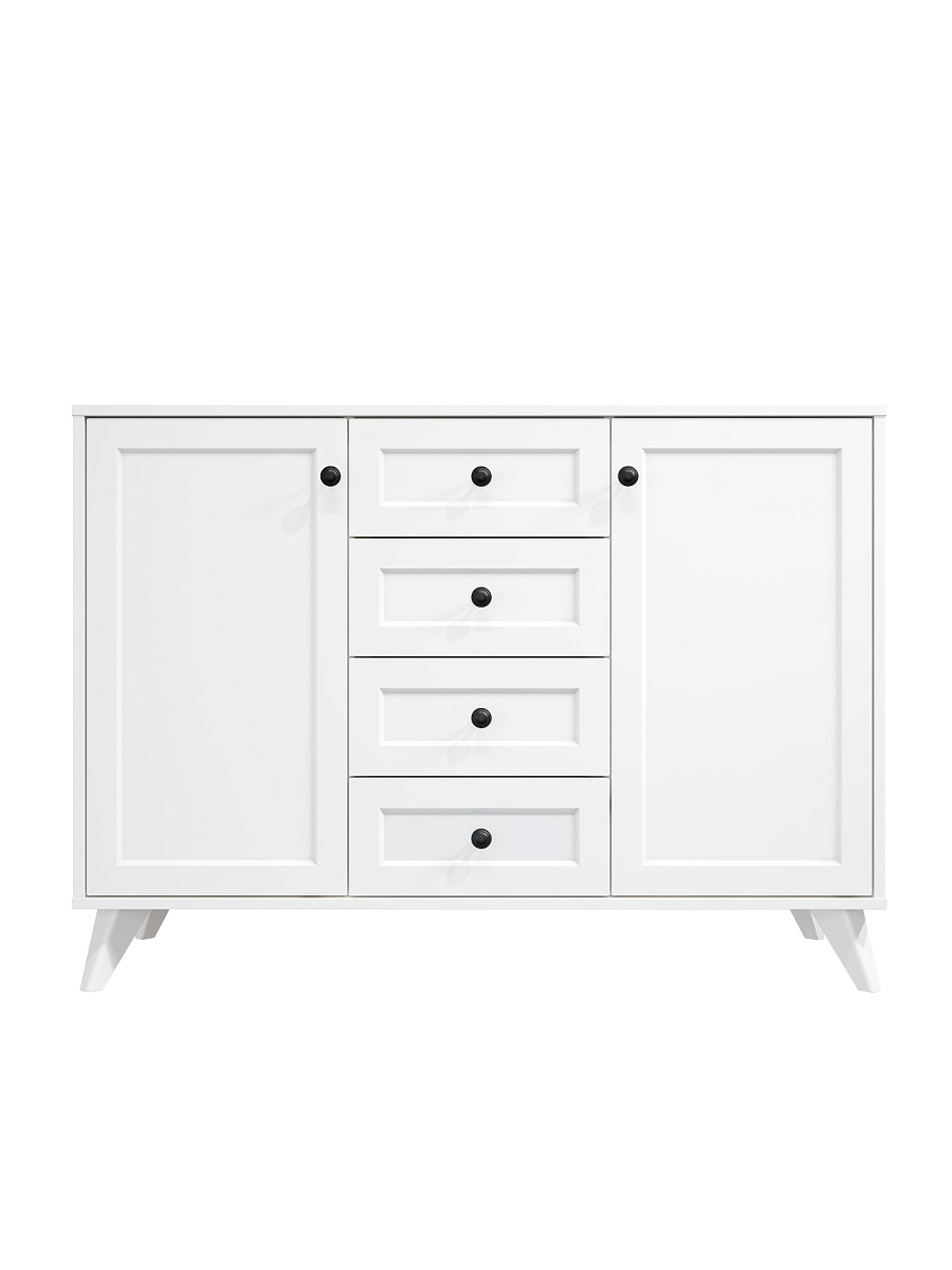 Комод Вильям ВМ-13 белый бриллиант/бланж