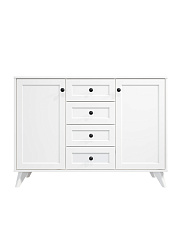 Комод Вильям ВМ-13 белый бриллиант/бланж