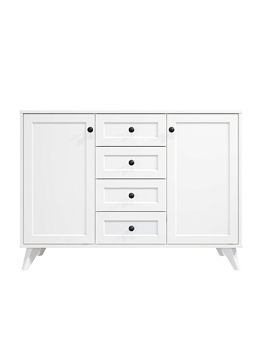 Комод Вильям ВМ-13 белый бриллиант/бланж