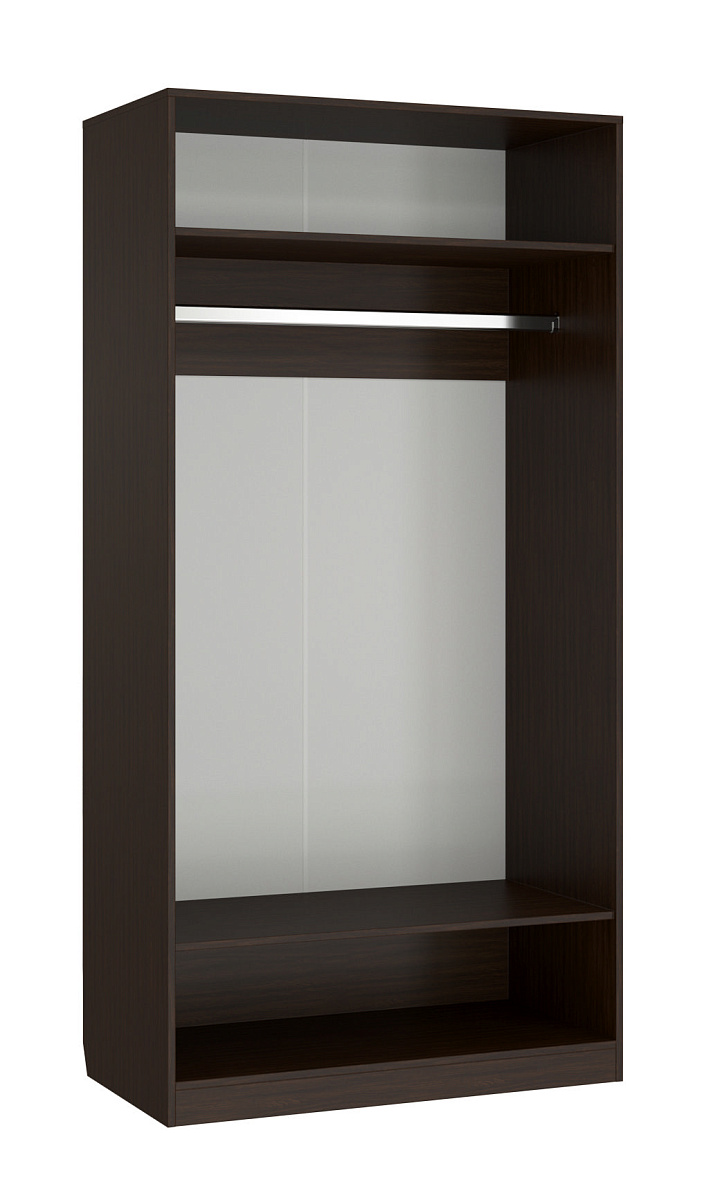Шкаф платяной Анастасия АН-1К венге луизиана/венге