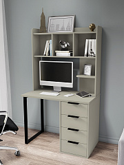 Полка П-100 (994*240) глиняный серый