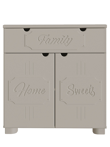 Тумба ДримСтар ДС-18 глиняный серый/риолит