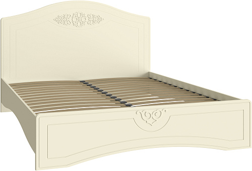 Кровать Ассоль плюс АС-114К (2000x1800) ваниль