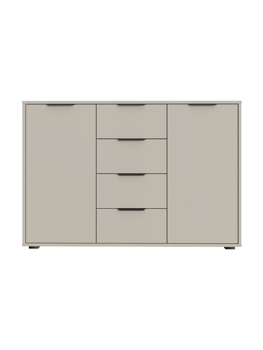 Комод Оптима ОП-17 глиняный серый/риолит