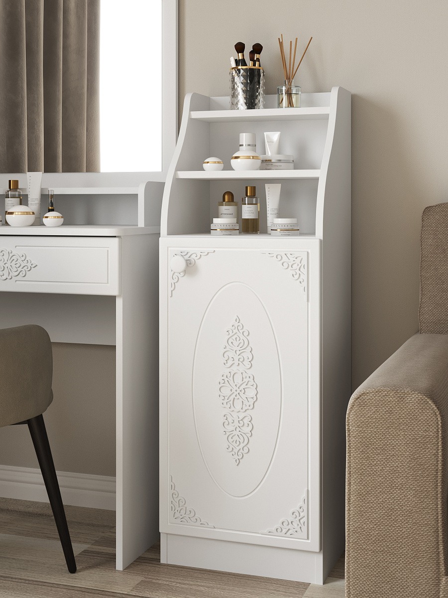 Шкаф Ассоль АС-64 белое дерево