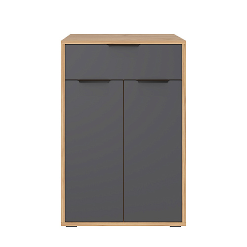 Комод Оптима ОП-06 дуб крафт золотой/графит