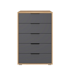 Комод Оптима ОП-05 дуб крафт золотой/графит