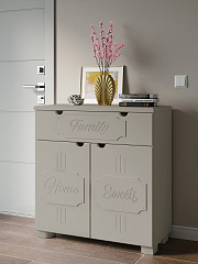 Тумба ДримСтар ДС-18 глиняный серый/риолит