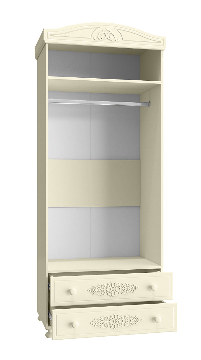 Шкаф для одежды Ассоль плюс АС-2 ваниль