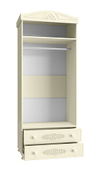 Шкаф для одежды Ассоль плюс АС-2 ваниль