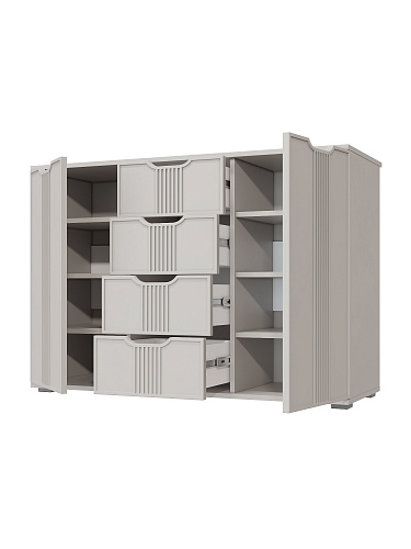 Комод Эмилия ЭЛ-21 кашемир/шарли керамика