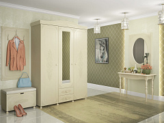 Зеркало Ассоль плюс АС-7 (800х1100) ваниль