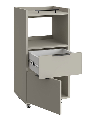 Тумба комбинированная К-33 глиняный серый/риолит