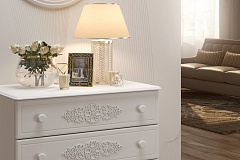 Комод Ассоль АС-5 белое дерево