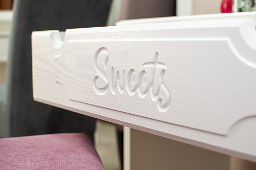 Туалетный столик ДримСтар ДС-1 белое дерево